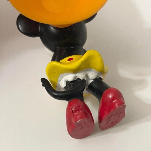Vtg 1984 Minnie Mouse Bully Suction Cup Figure Disney Toy - Picture 16 of 16